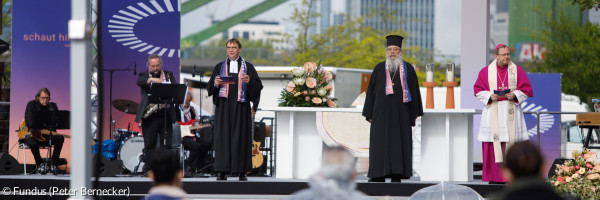 Abschlussgottesdienst des 3. Ökumenischen Kirchentags 2021 in Frankfurt/Main