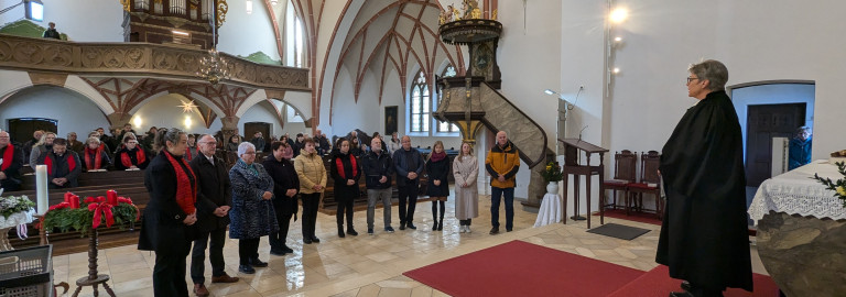 Das neue Gremium mit dem gewählten, berufenen, erweitertem Kirchenvorstand