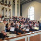 Chor und Orchester beim Festgottesdienst zur Dekanatsfusion