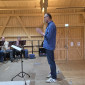 Probe mit Dieter Wendel