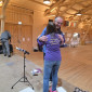Probe mit Dieter Wendel
