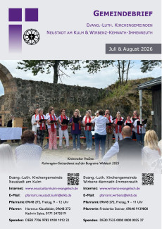 Gemeindebrief Juli/August 2026 (Titelblatt)