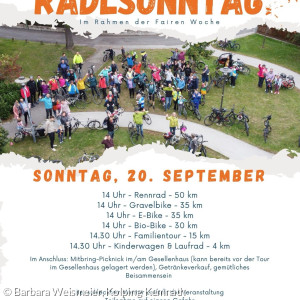 Radlsonntag in Kemnath zur Fairen Woche 2026